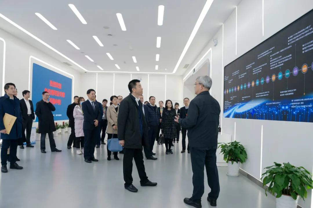 上海证券交易所总经理蔡建春一行来访澳门威尼斯人网站技术